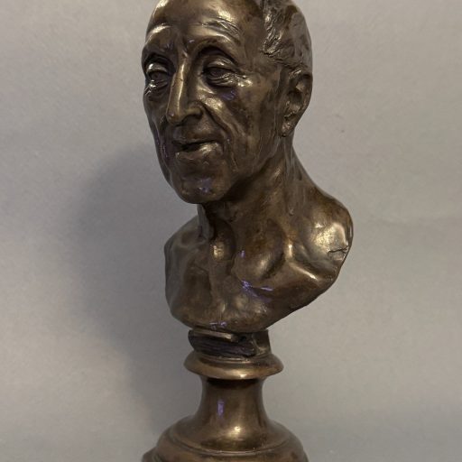 Buste en bronze d’un sage V. Gémito