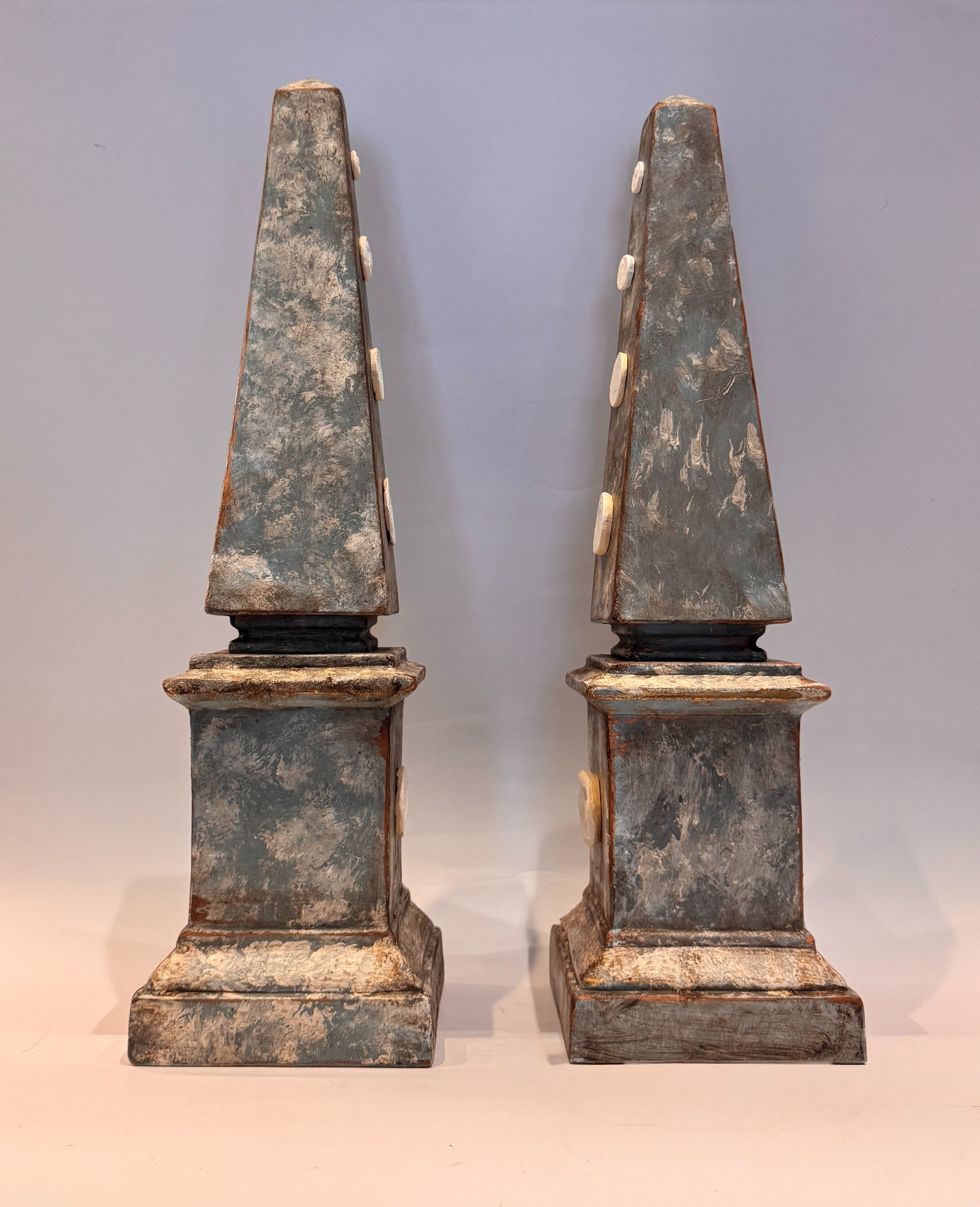 Paire d’obélisques aux intailles à l’antique du Grand Tour – Image 6