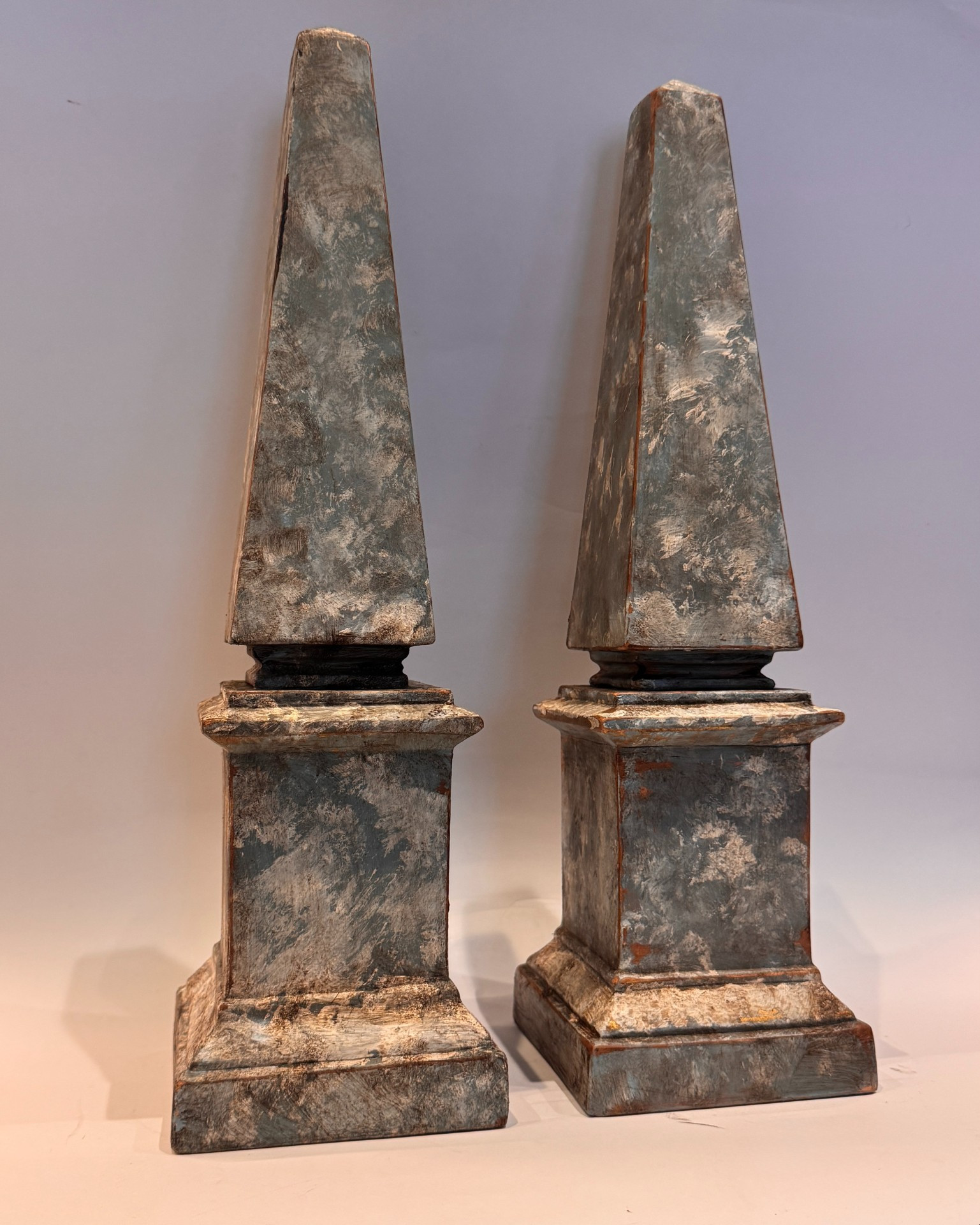 Paire d’obélisques aux intailles à l’antique du Grand Tour – Image 7