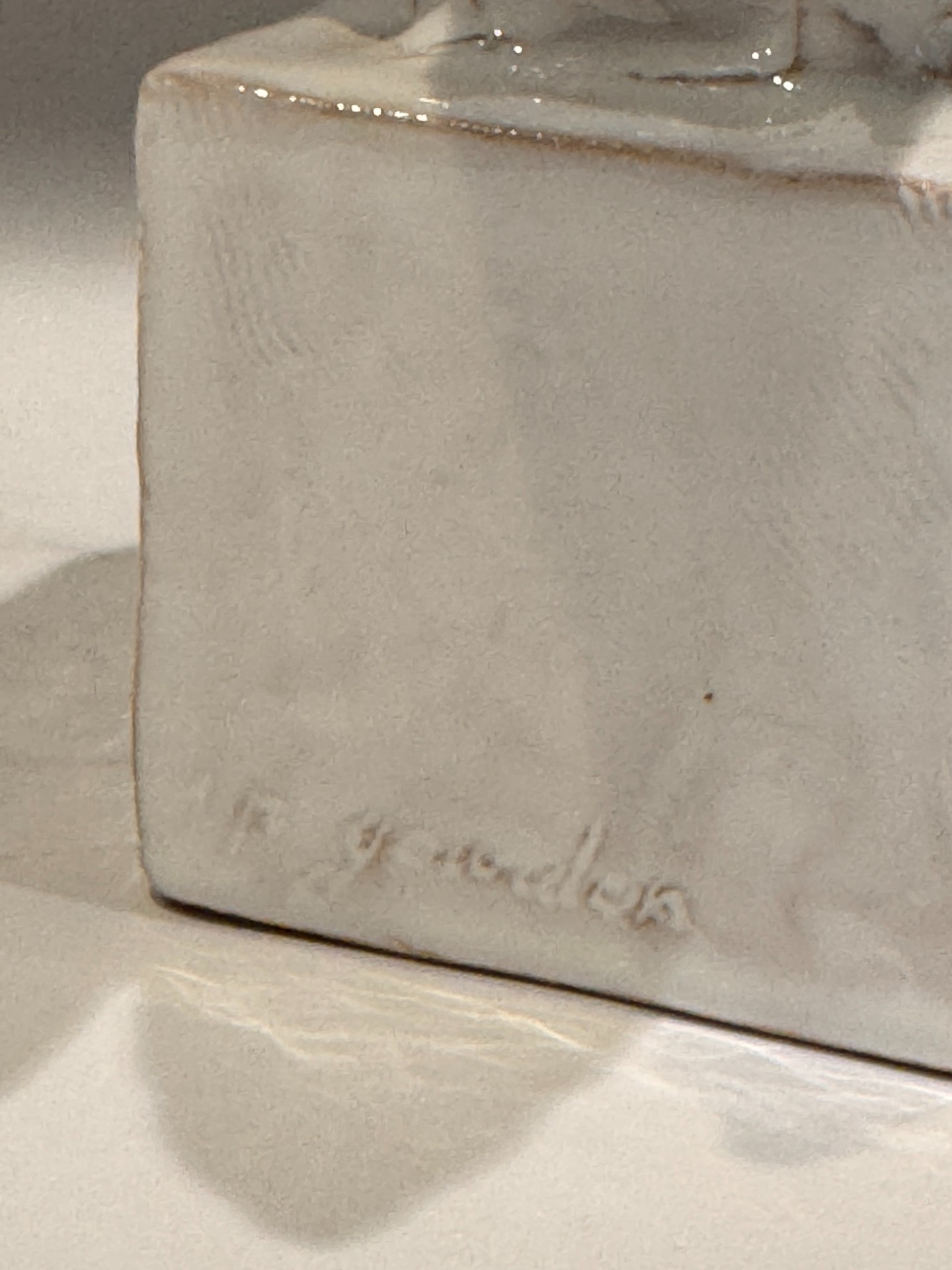Buste de lièvre - jean-paul gourdon – sculpture en terre cuite émaillée – Image 7