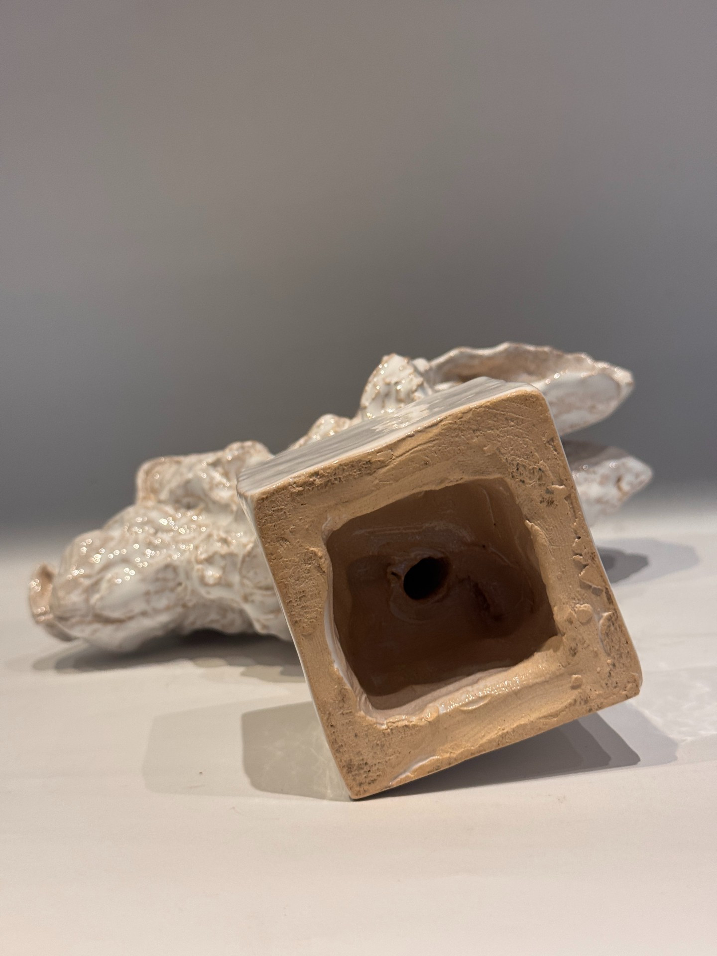Buste de lièvre - jean-paul gourdon – sculpture en terre cuite émaillée – Image 9