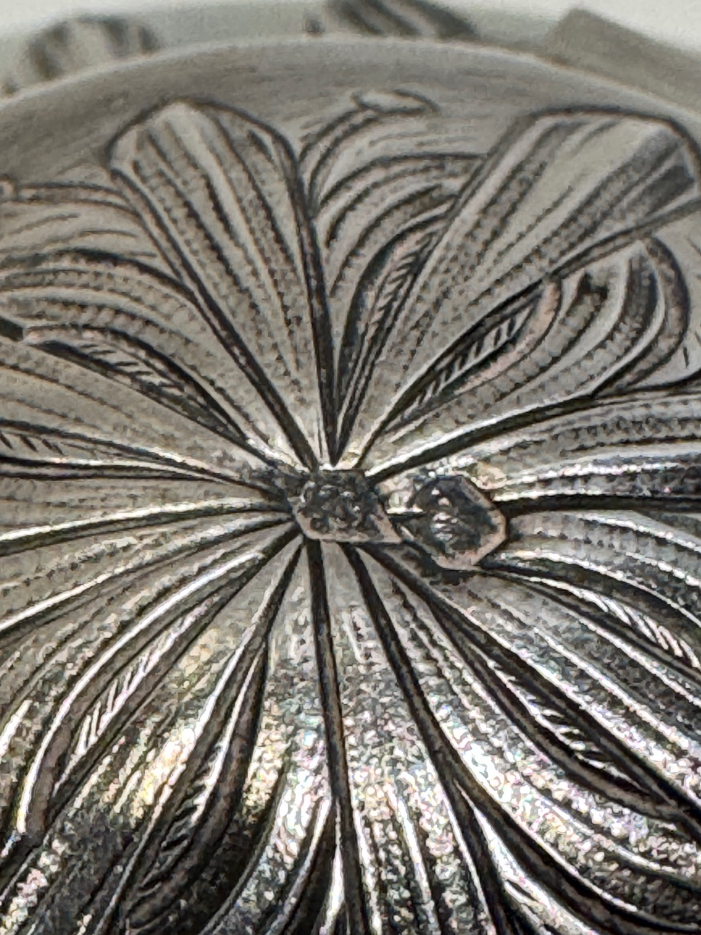 Encrier art nouveau monture argent par victor saglier et paul milet à sèvres – Image 7